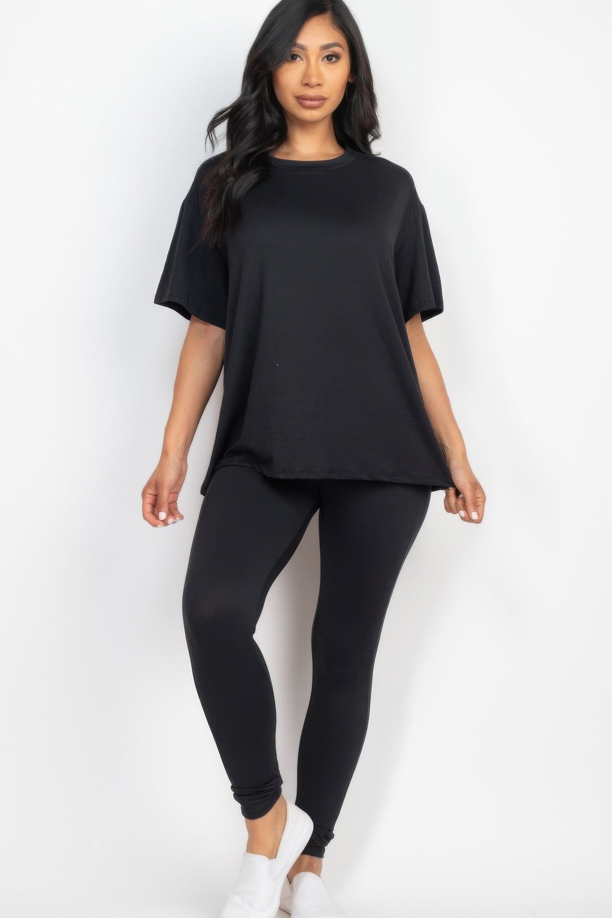 Oversized T-shirt &amp; Leggings Set