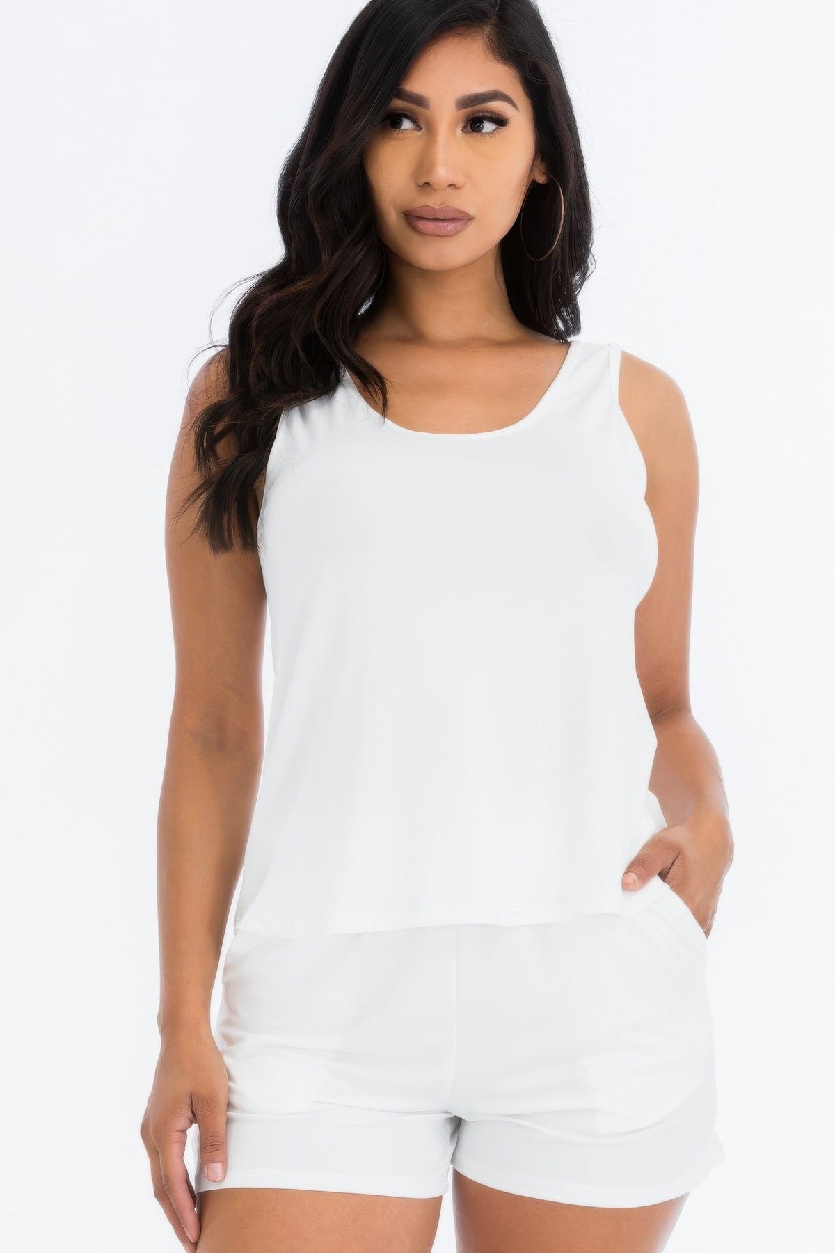 Comfy Tank Top &amp; Shorts Set