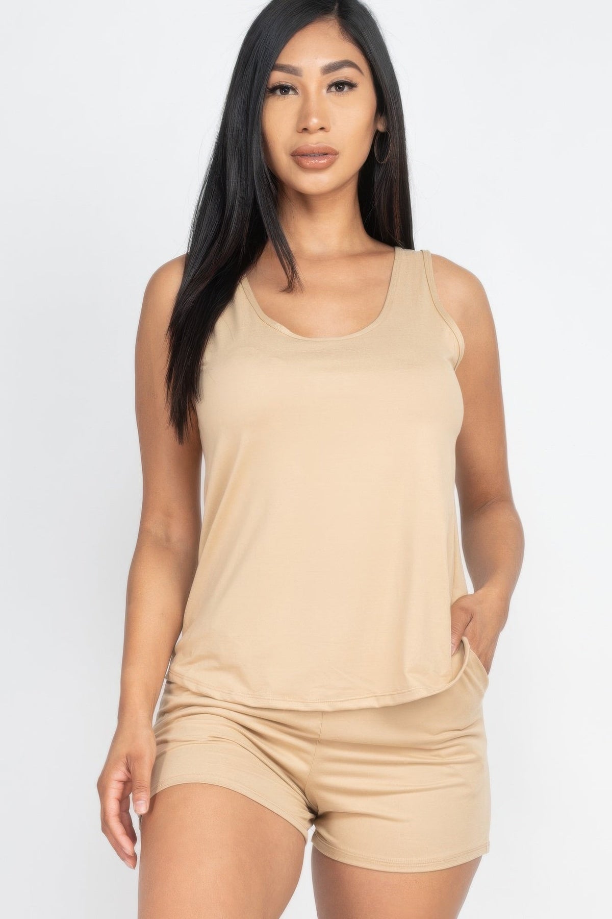 Comfy Tank Top &amp; Shorts Set