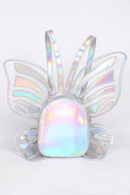 Shiny Butterfly Inspired Unique Backpack