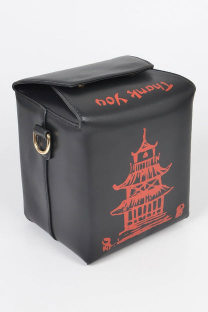 Chinese To Go Box Clutch