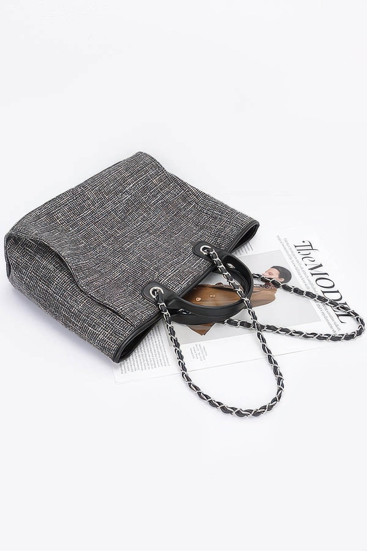 Simple Daily Shoulder Strap Tote Bag