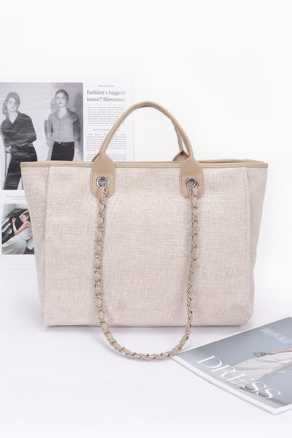 Simple Daily Shoulder Strap Tote Bag