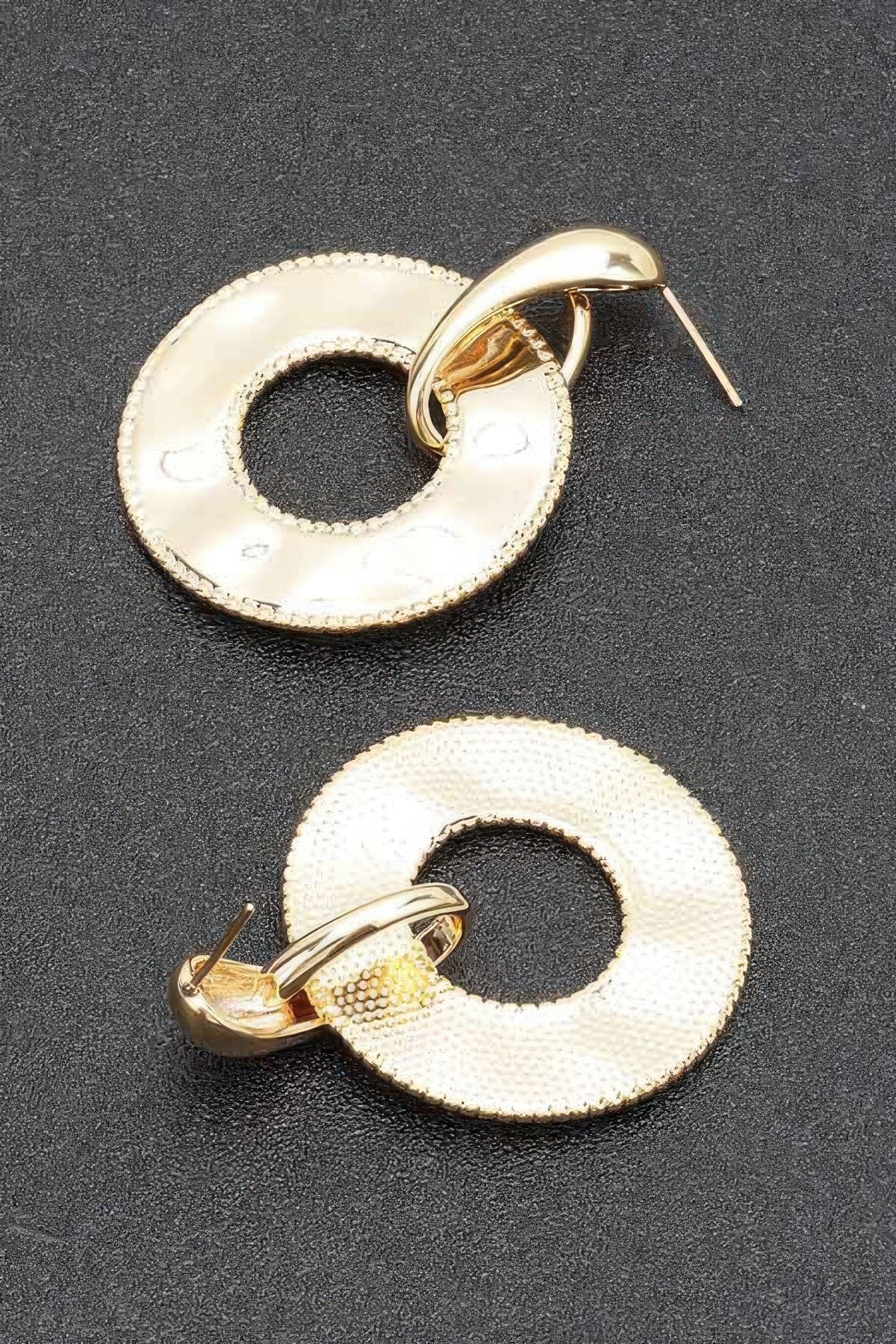 Gold Plated Metal Earring