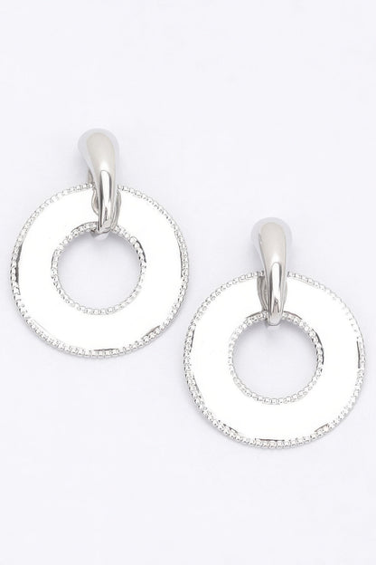 Gold Plated Metal Earring