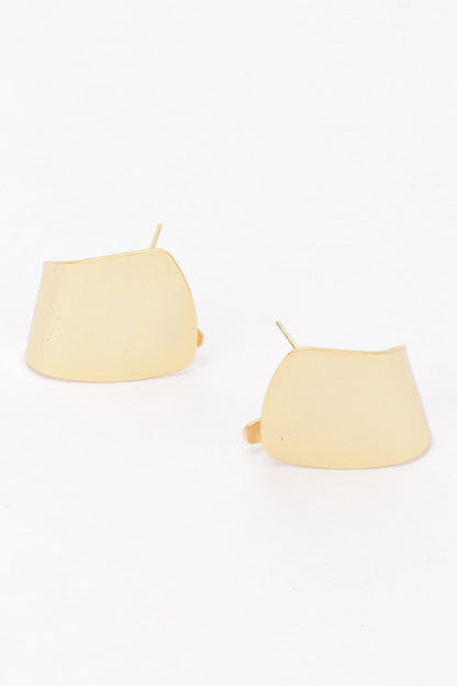 Gold Plated Metal Earring