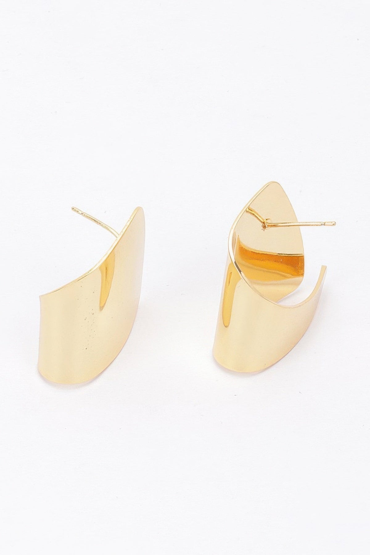 Gold Plated Metal Earring