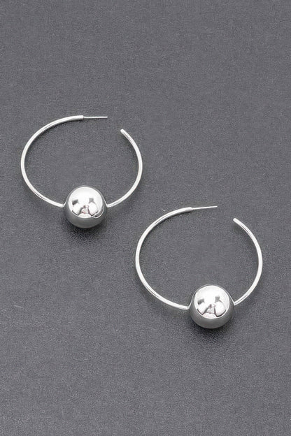 Gold Plated Metal Earring