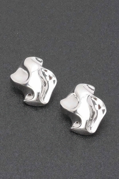 Gold Plated Metal Earring