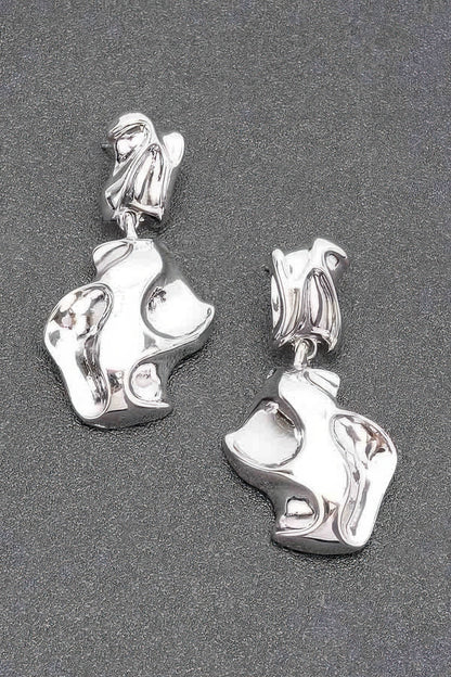 Gold Plated Metal Earring