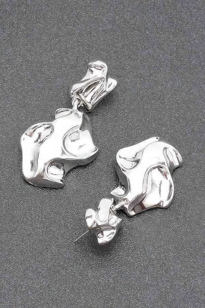 Gold Plated Metal Earring