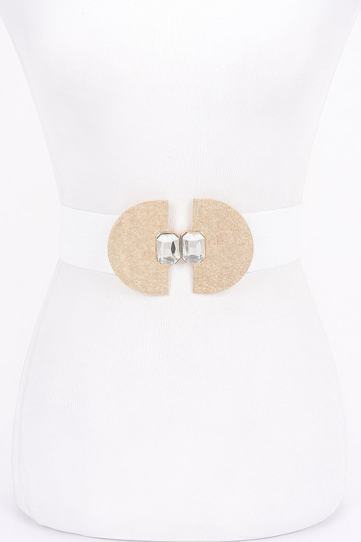 Metal Buckle Elastic Belt