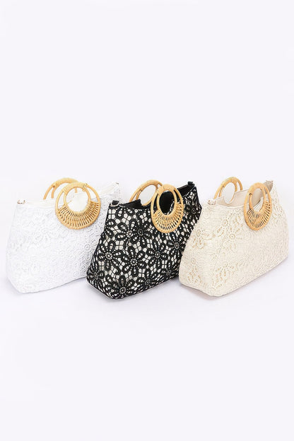 Faux Top Case Clutch