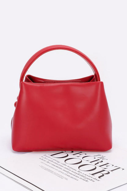 Faux Leather Tote Bag