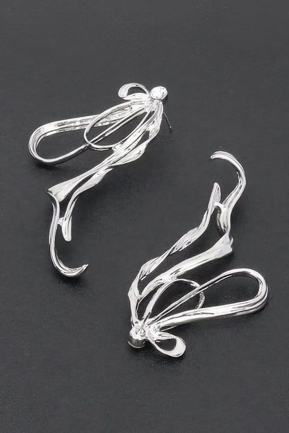 Gold Plated Metal Earring