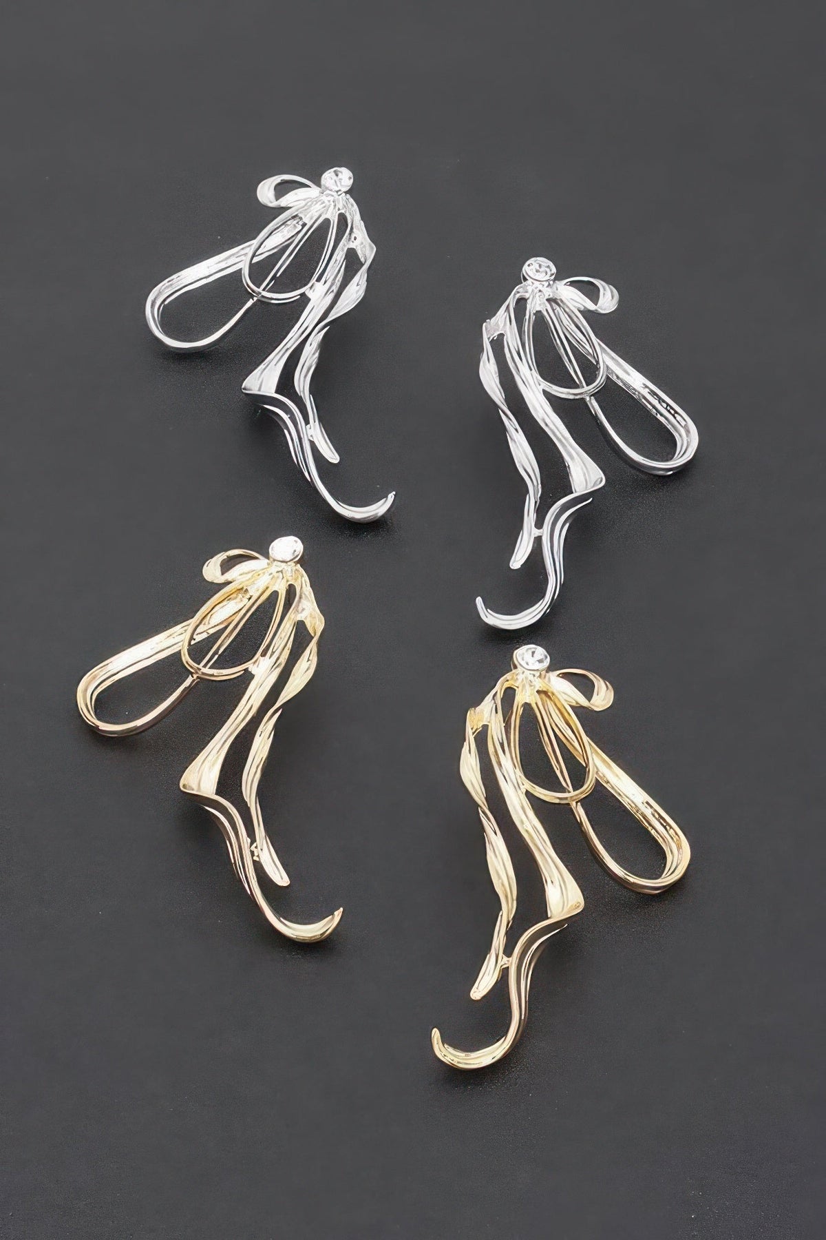 Gold Plated Metal Earring
