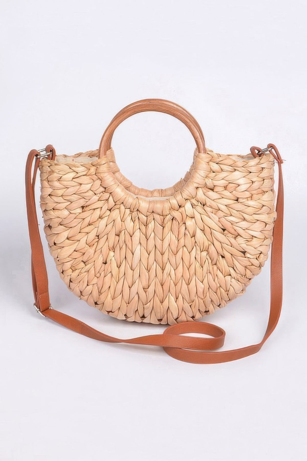 Twist Knotted Handled Clutch Bag