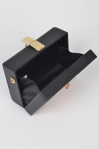 Pencil Case With Key And Lock Clutch