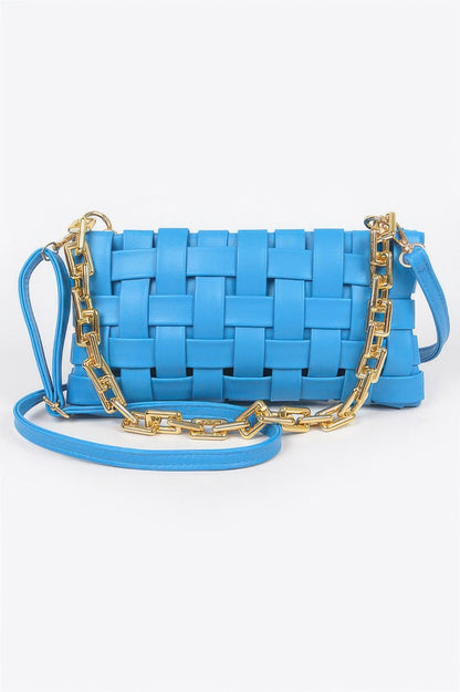 Braided Chain Crossbody Bag