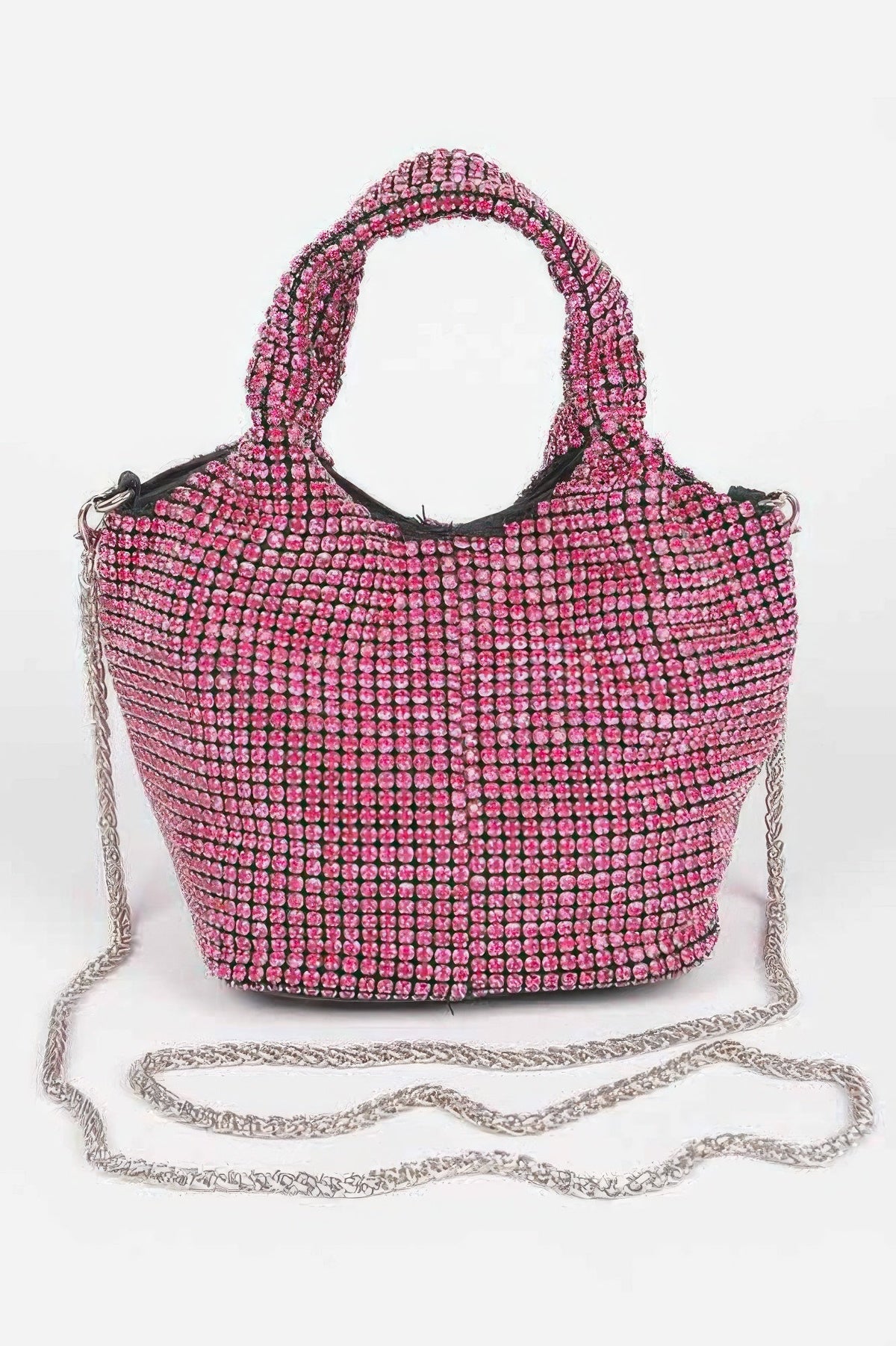 Ovesized Rhinestone Clutch