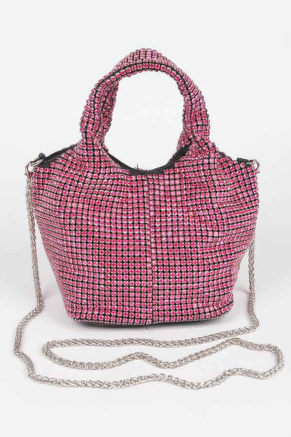 Ovesized Rhinestone Clutch