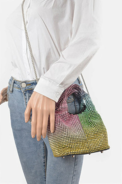 Ovesized Rhinestone Clutch
