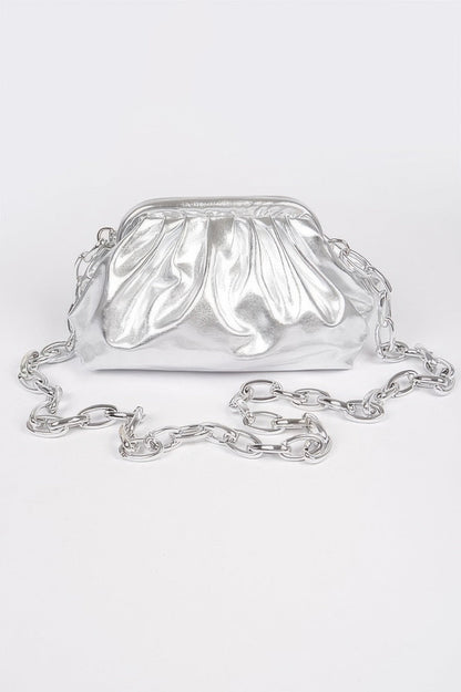 Metallic Pouch W Ccb Resin Chain