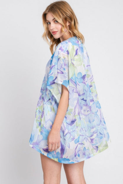 Floral Print Cover-up