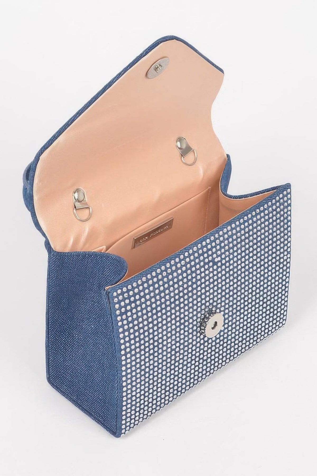 Hot Fix Stone Top Handle Bag