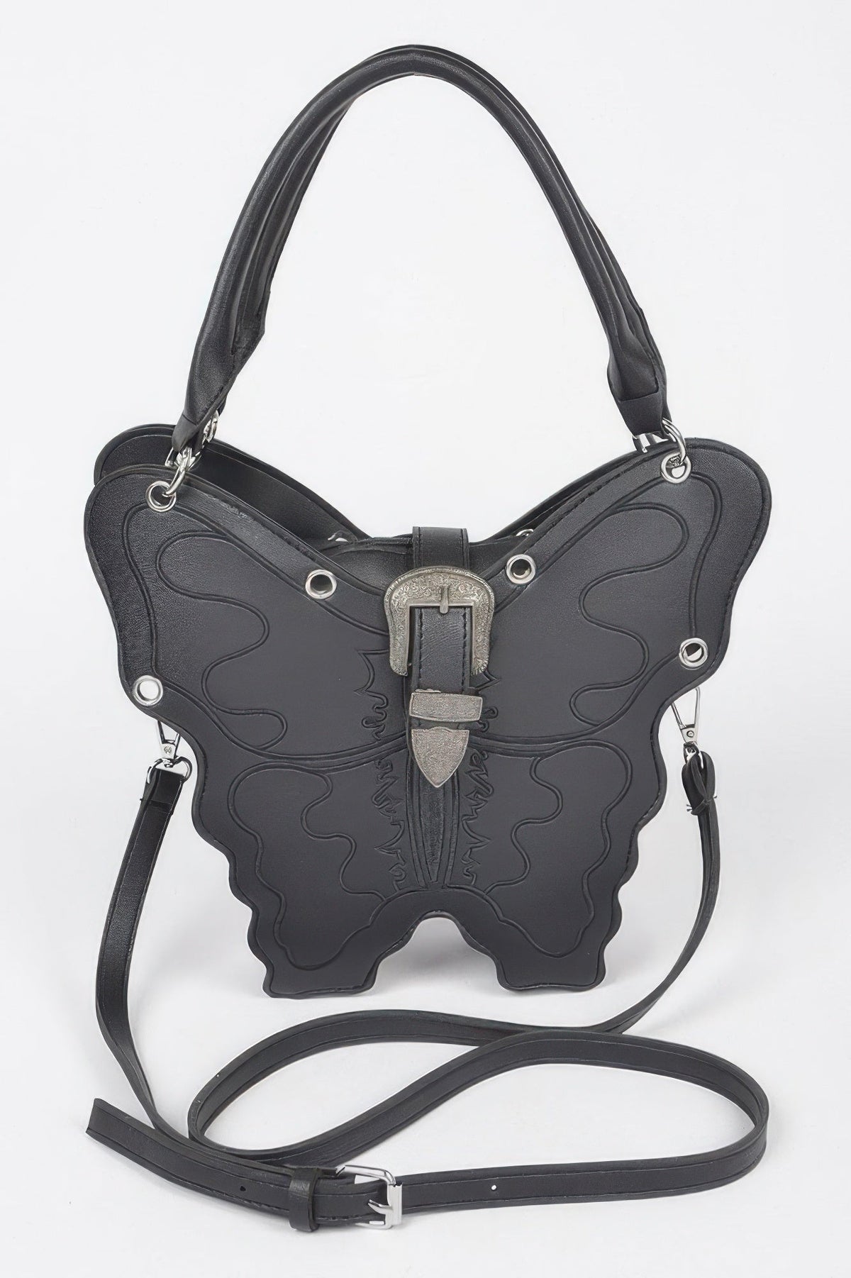 Faux Leather Butterfly Bag