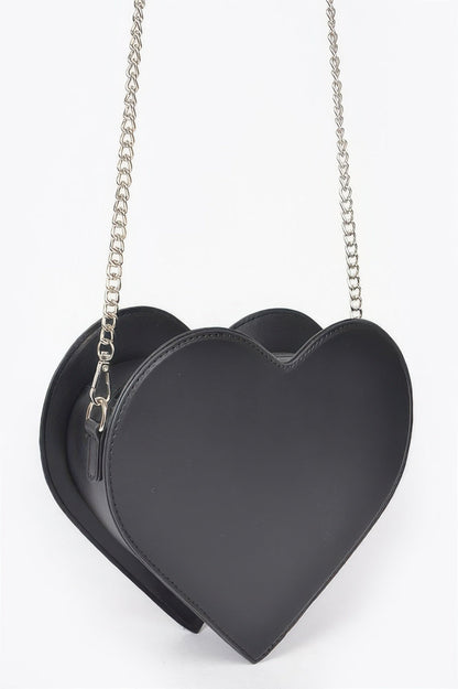 Hot Fix Heart Shape Bag
