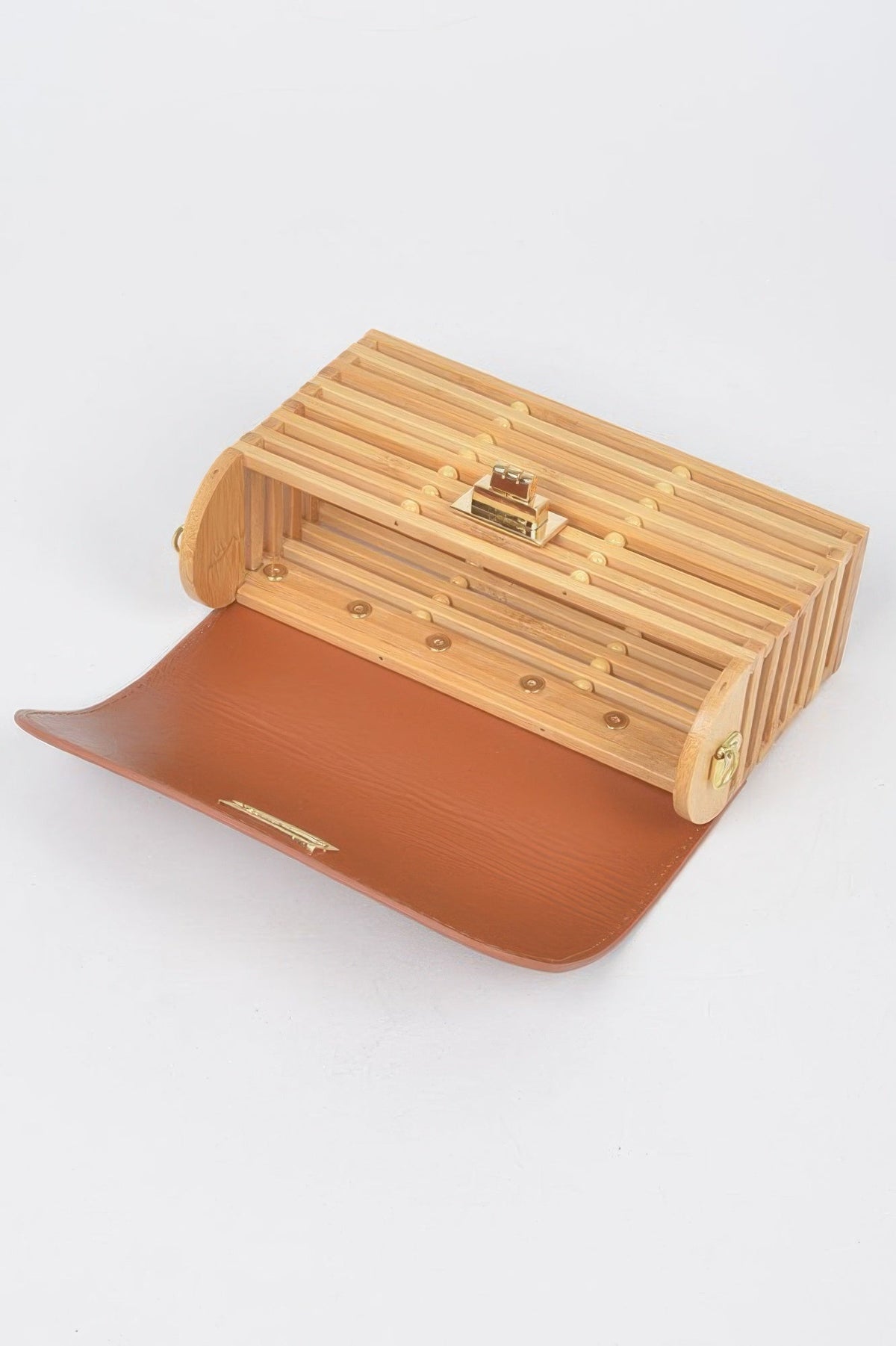 Bamboo Flap Crossbody Bag