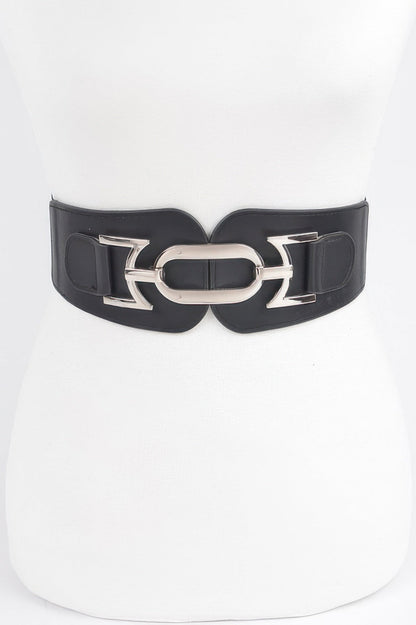 Metal Buckle Elastic Belt