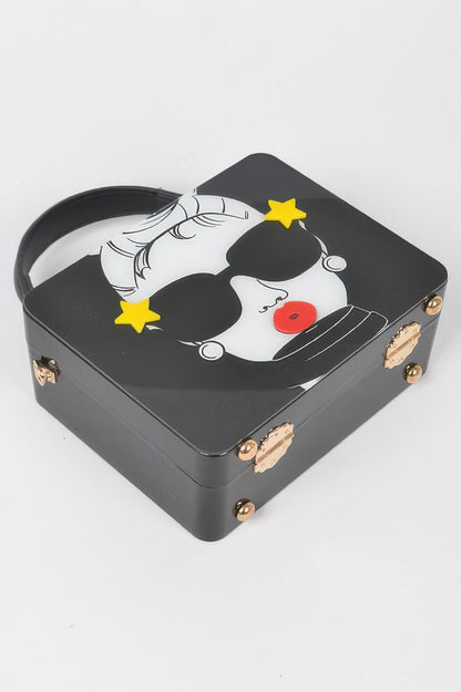 Pop Star Acrylic Box Clutch