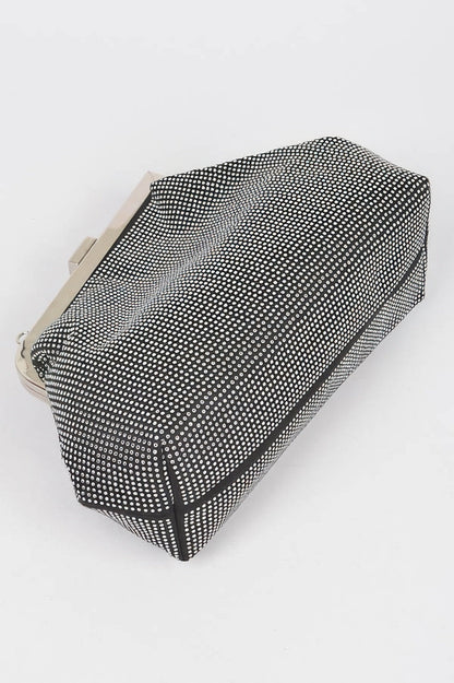 Rhinestone Party Frame Clutch