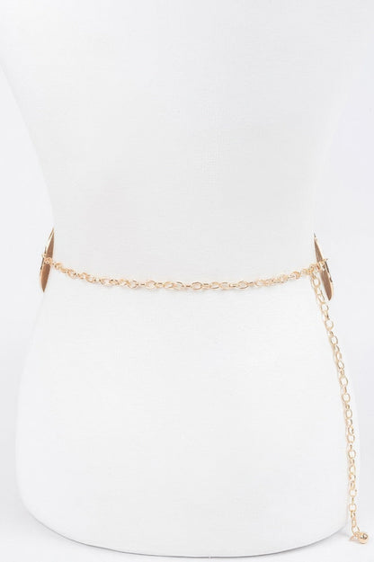 Iron Circular Plated Belt