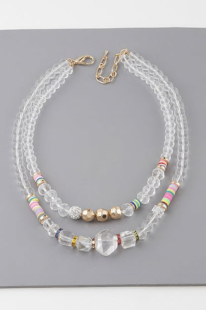 Crystal Bead Necklace