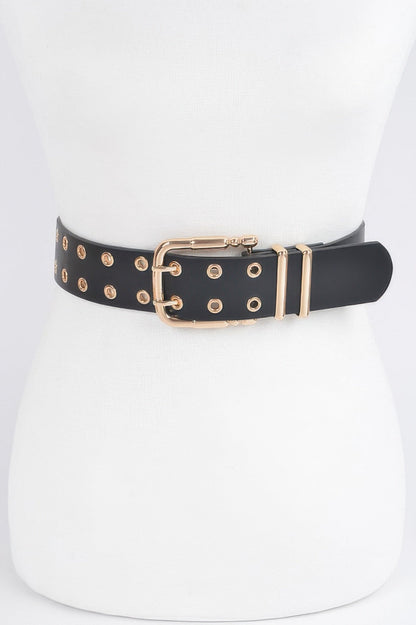 Faux Leather Belt