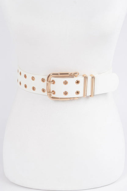 Faux Leather Belt