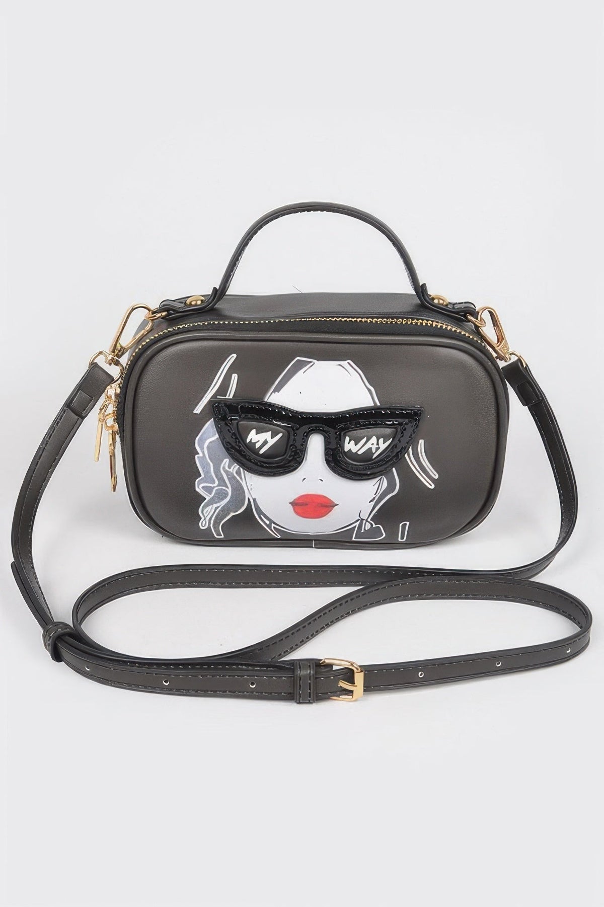 Top Handle Novelty Bag