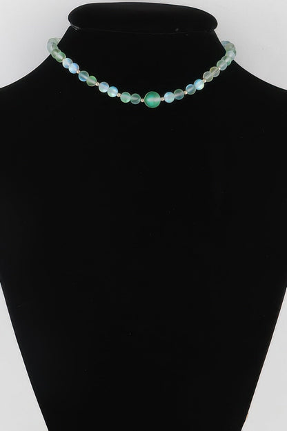 Translucent Bead Necklace
