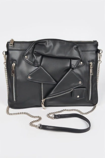 Faux Leather Novelty Bag