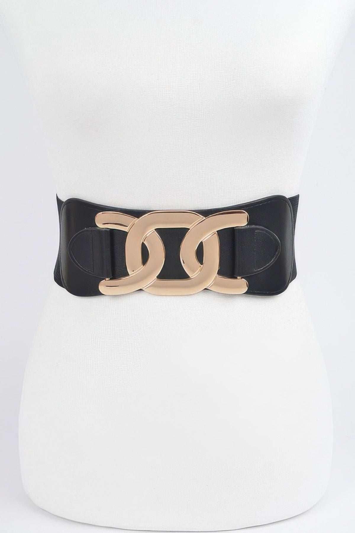 Metal Buckle Elastic Belt