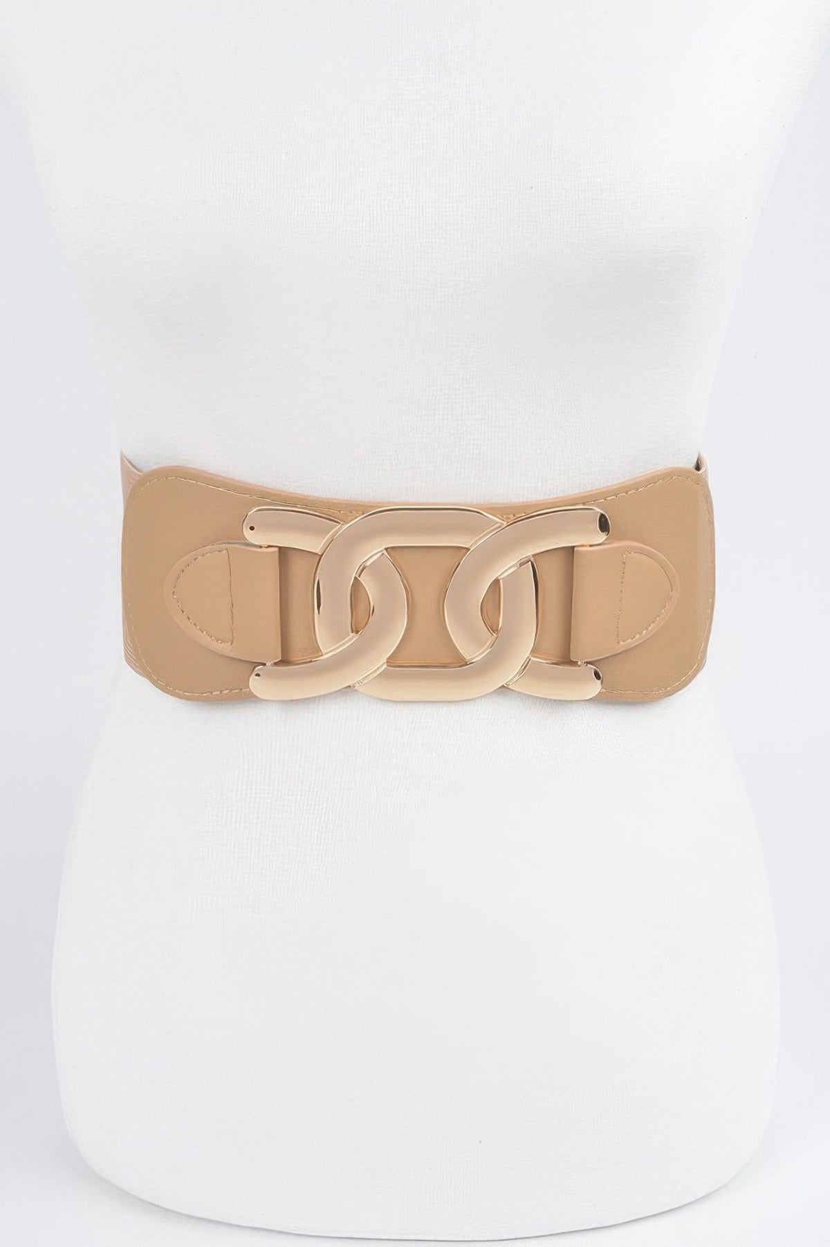Metal Buckle Elastic Belt