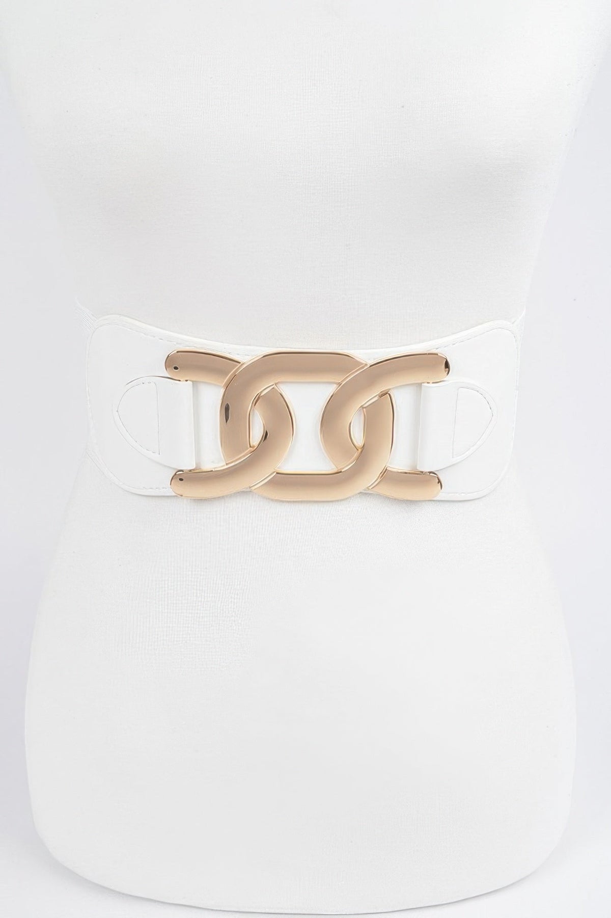 Metal Buckle Elastic Belt