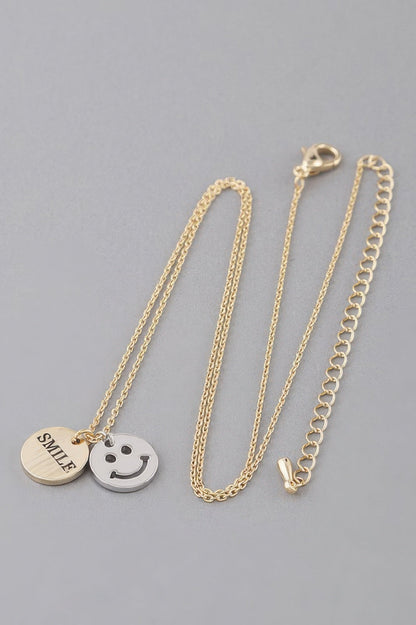 Smile Happy Face Necklace