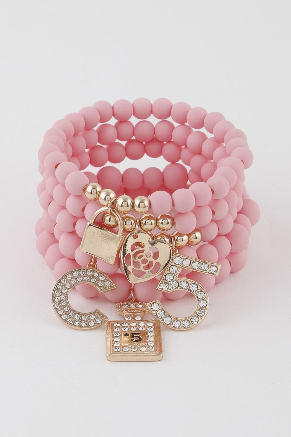 Beaded Luxury Charms Bracelet