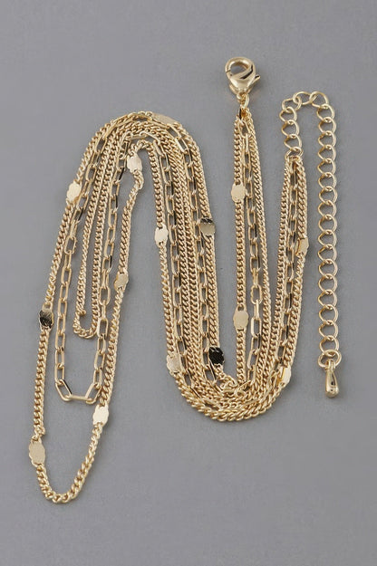 Triple Chain Necklace