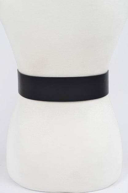 Rhinestone Square Buckle Plus Size Belt