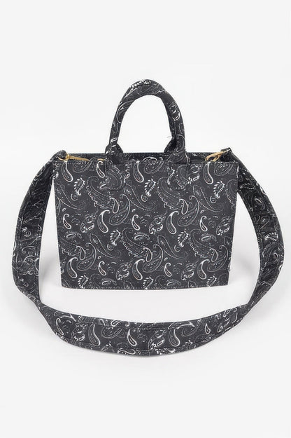 Bandana Medium Tote W/wide Strap